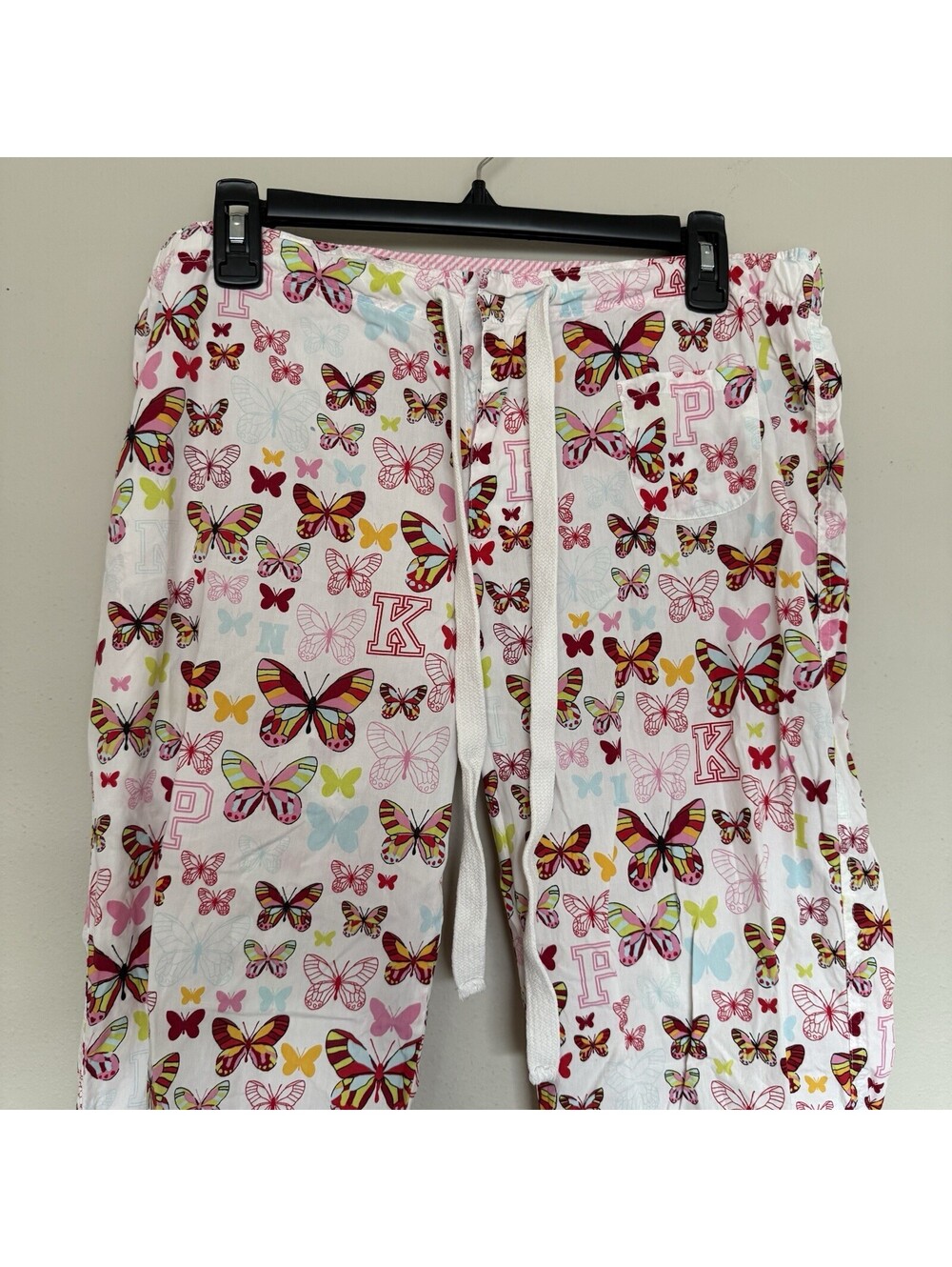 VTG Y2K Victoria’s Secret PINK Butterfly Pajama Pants Small